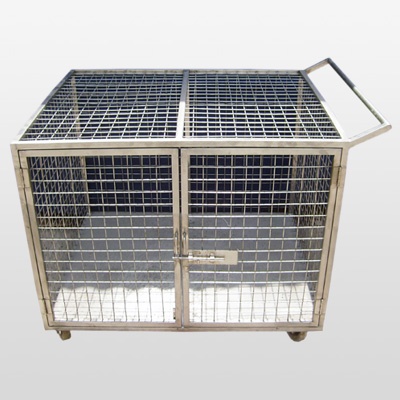 Stainless Steel Cage Trolley supplier and exporter in India